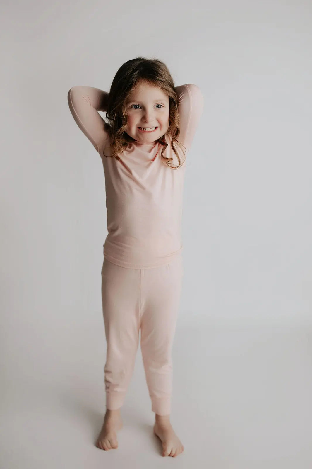 Heavenly Pink Kids Pajamas Three Little Tots