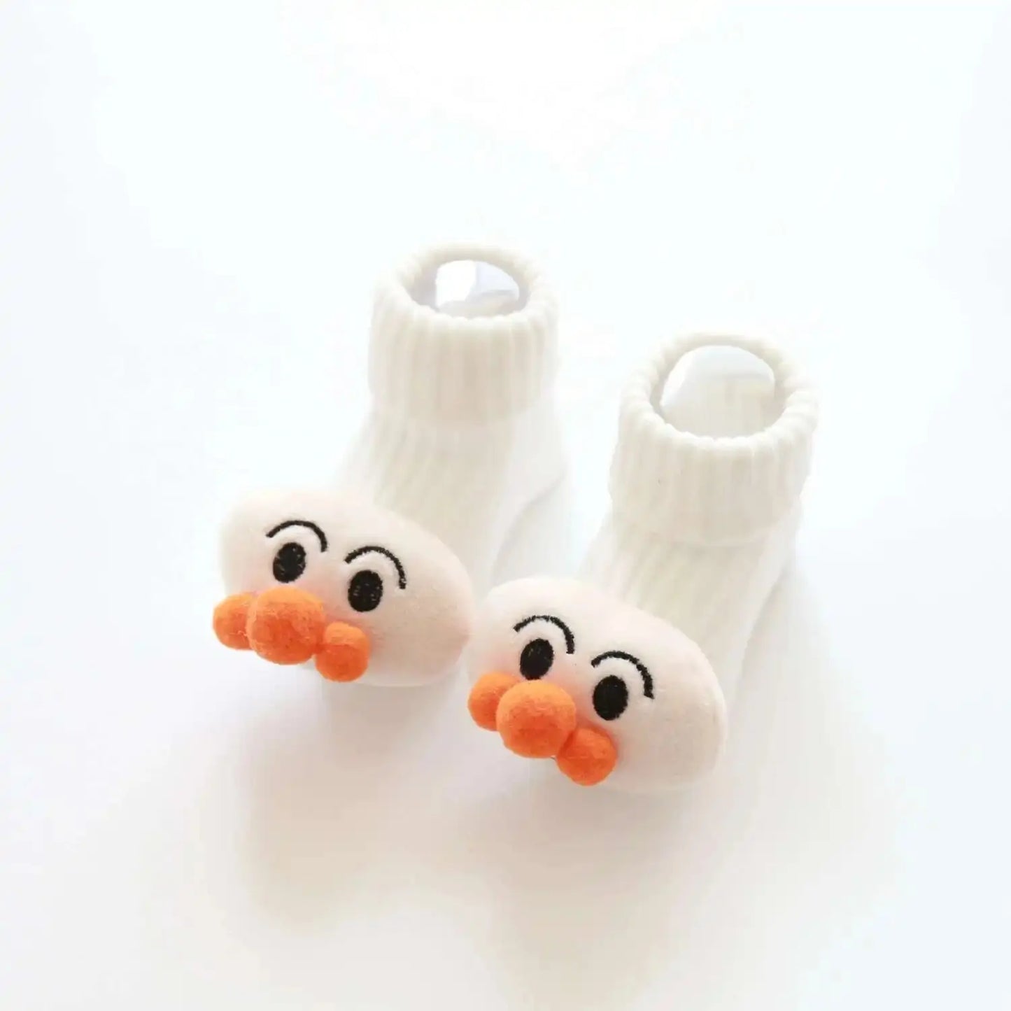 1 Pair Cotton Baby Socks Girls Boys Rubber Anti Slip Floor Cartoon Kids Toddlers Autumn Spring Newborn Infant Gift