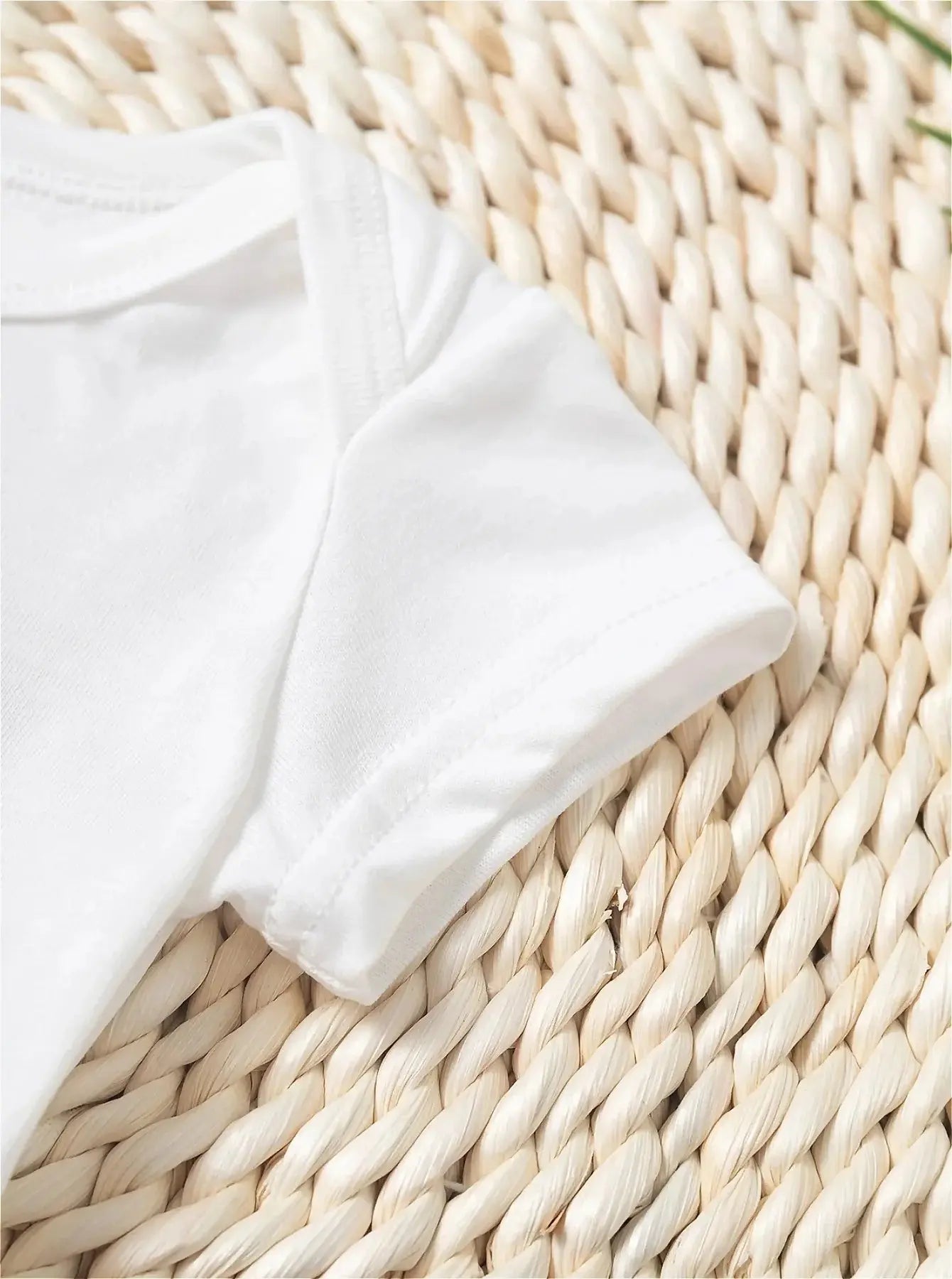 Infant's "I May Be Small" Print Bodysuit, Casual Short Sleeve Romper, Baby Boy's Outdoor Clothing