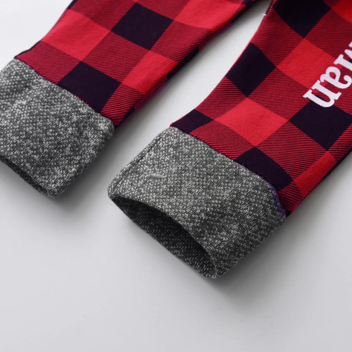 Baby Boy Clothes "Mama's Boy" Letter Printed Hoodie Sweatshirt Tops + Plaid Pants, 2PCS Fall Winter Outfits Set