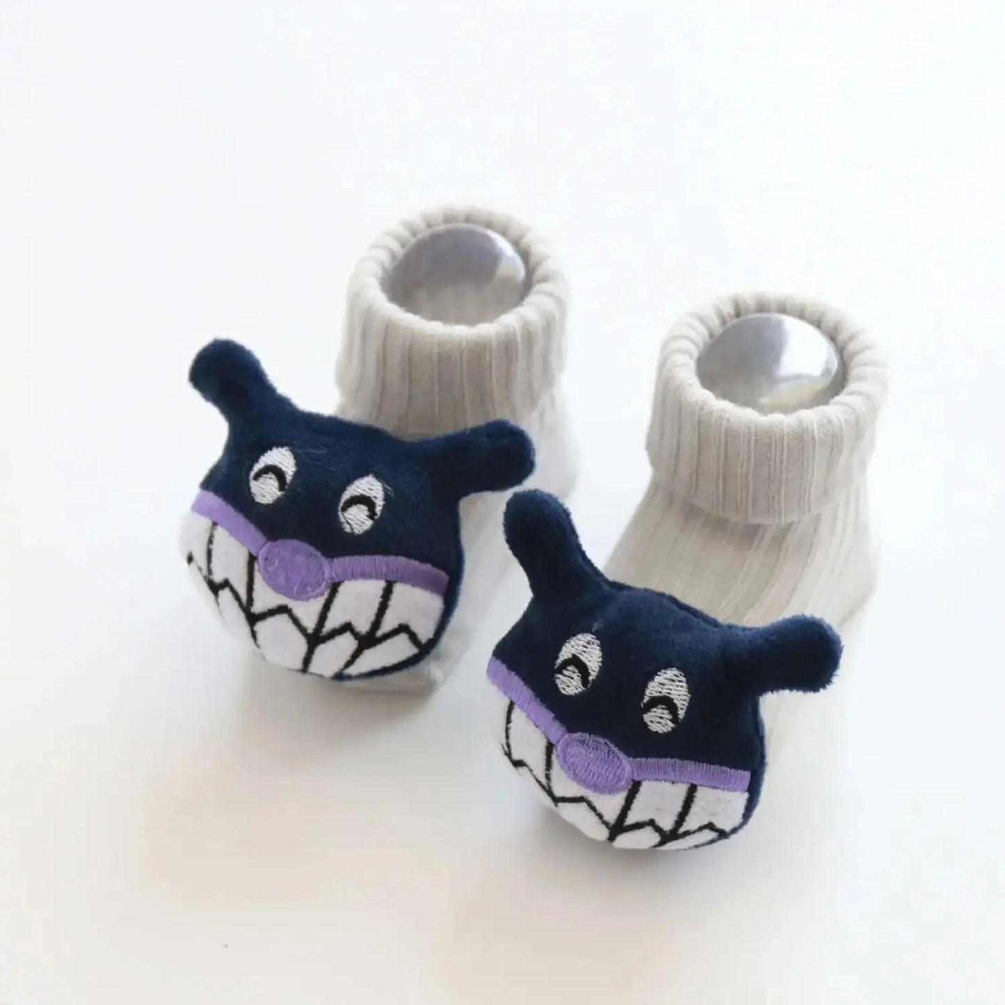 1 Pair Cotton Baby Socks Girls Boys Rubber Anti Slip Floor Cartoon Kids Toddlers Autumn Spring Newborn Infant Gift