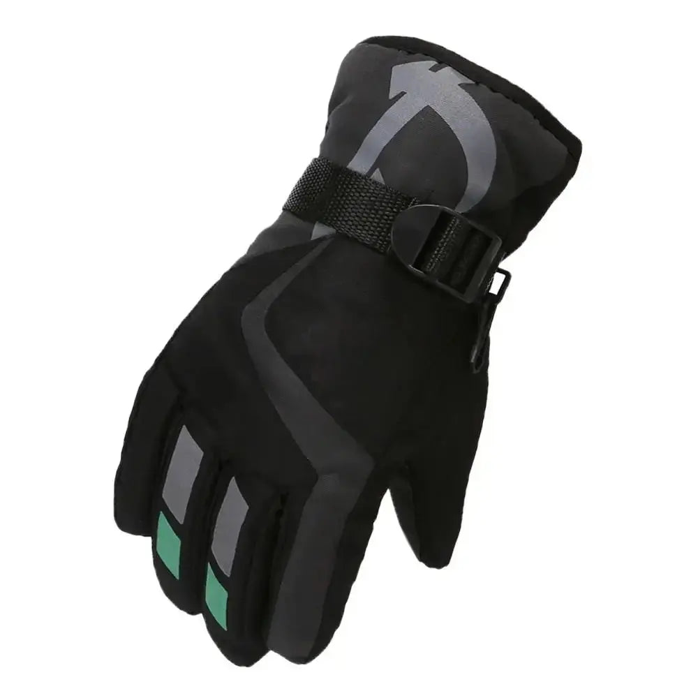 Thermal Ski Gloves Children Kids Winter Fleece Waterproof Warm Child Snowboard Snow Gloves 3 Fingers for Skiing Riding перч