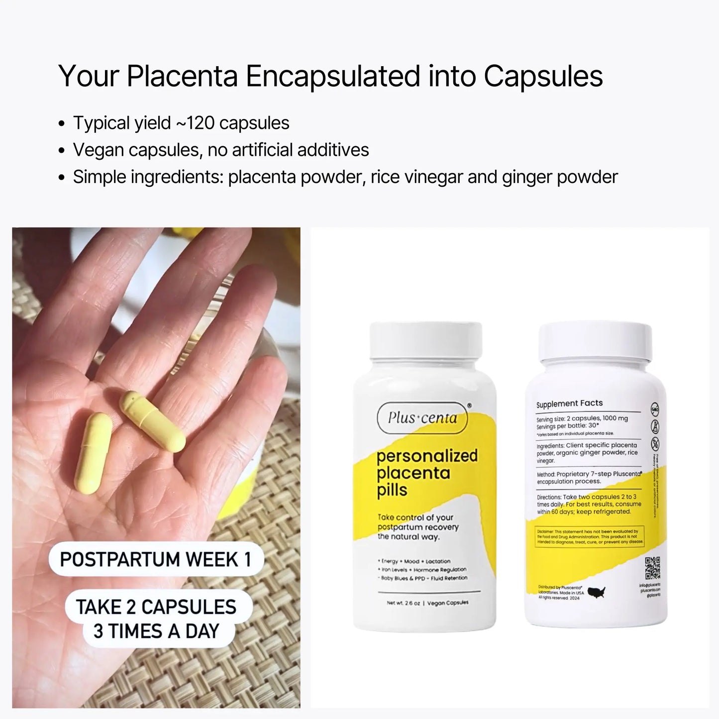 Kit de Encapsulación de Placenta en Laboratorio | Pluscenta