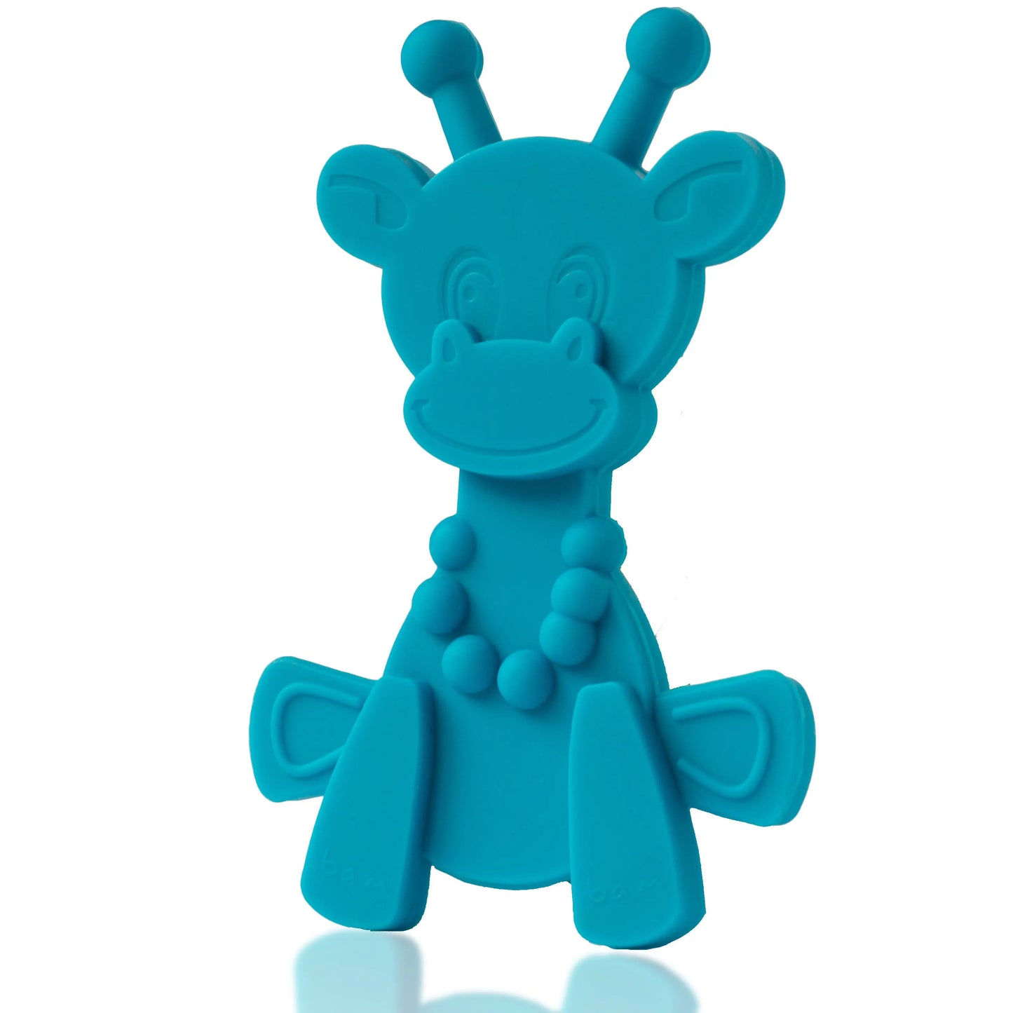 Little bamBAM Baby Teething Toy – Natural Rubber & Baltic Amber