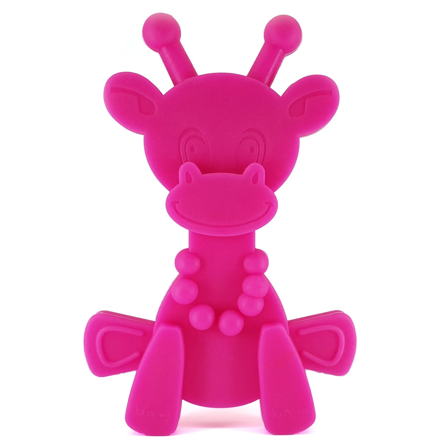 Little bamBAM Baby Teething Toy – Natural Rubber & Baltic Amber