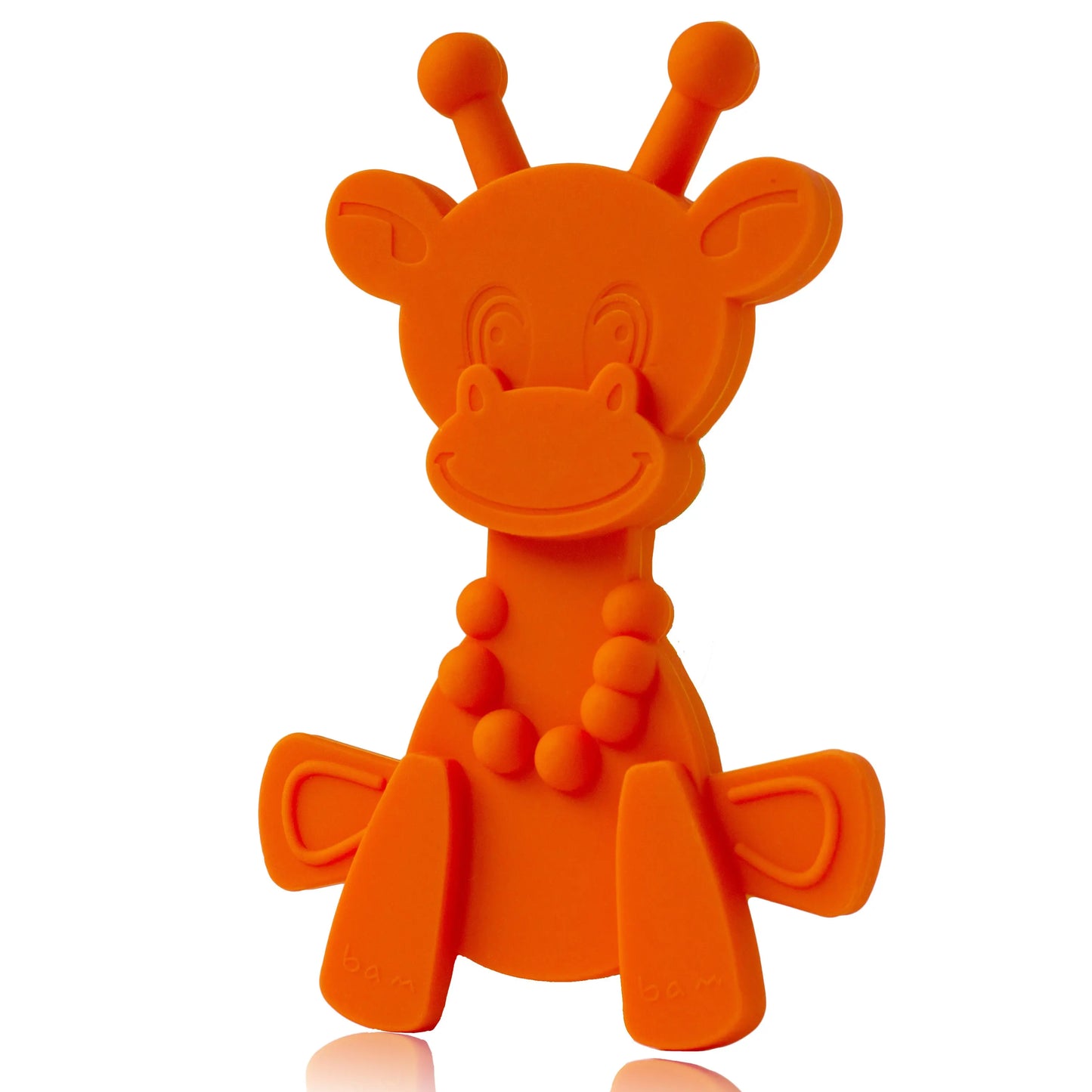 Little bamBAM Baby Teething Toy – Natural Rubber & Baltic Amber