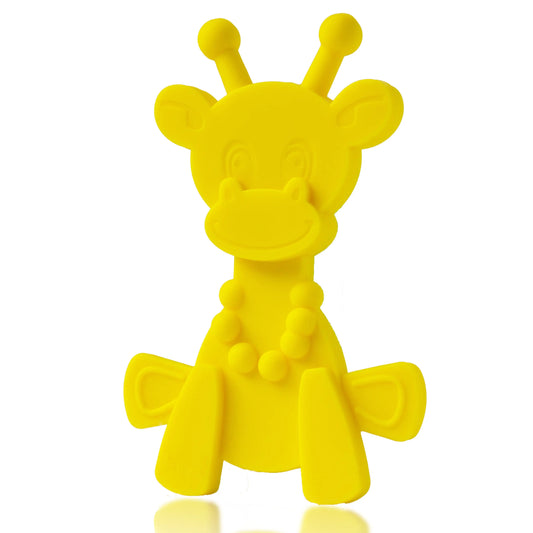 Little bamBAM Baby Teething Toy – Natural Rubber & Baltic Amber