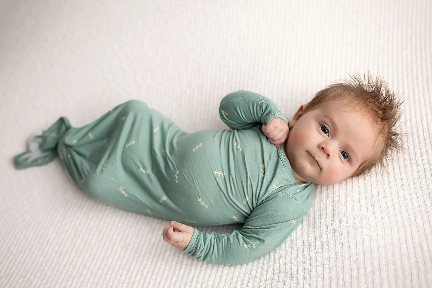 Arrow Knotted Newborn Gown Three Little Tots