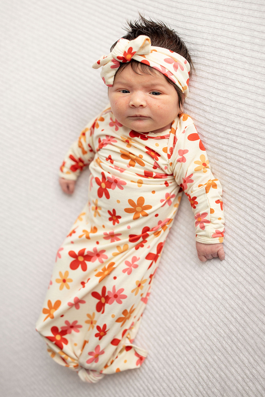 Knotted Newborn Baby Gown Collection Three Little Tots