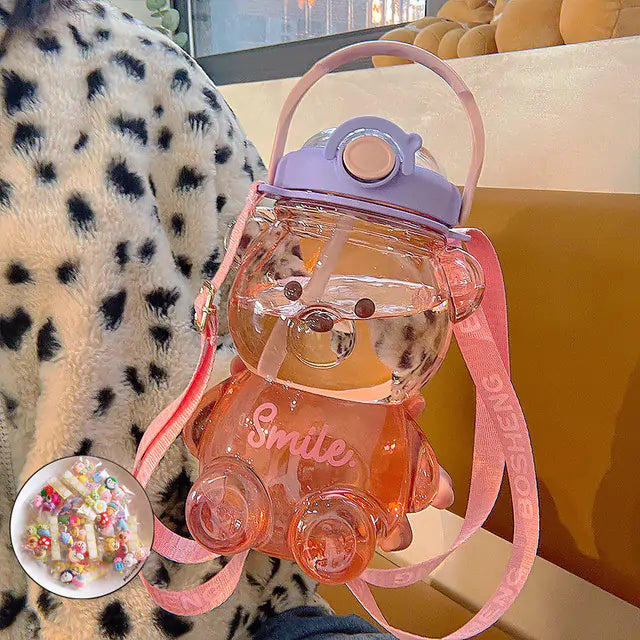 Kawaii Bear Water Bottle