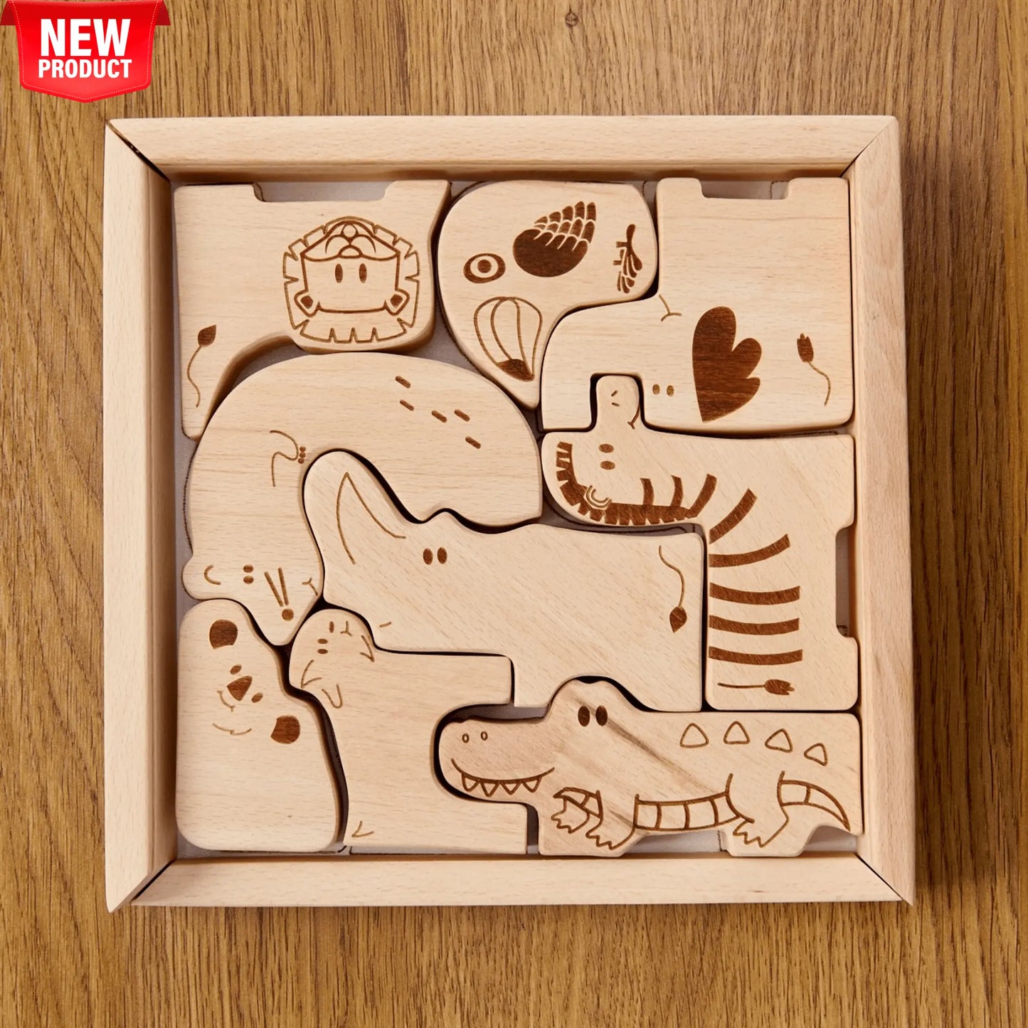 Safari Animal Puzzle