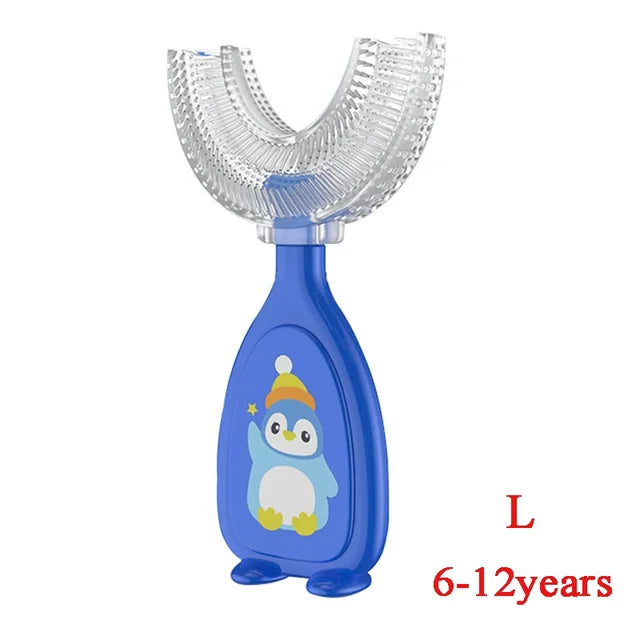 New Children Smart 360 Degree U Shape Manual Toothbrush