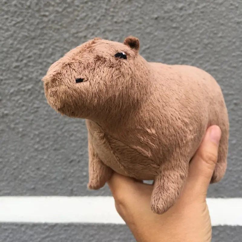 Realistic Plush Capybara For Delightful Cuddles