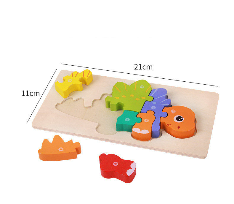 Children's Educational Toys Wooden Three-dimensional