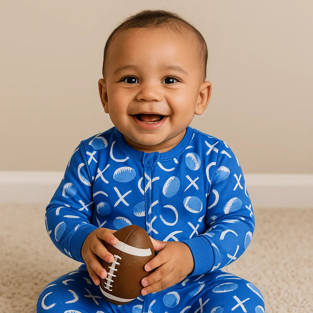 Neutral Zipper Footie