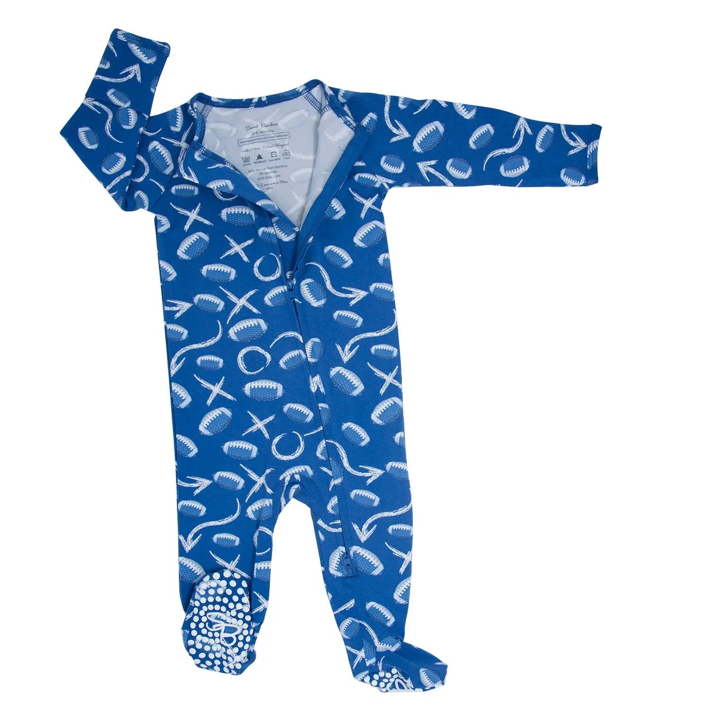 Neutral Zipper Footie