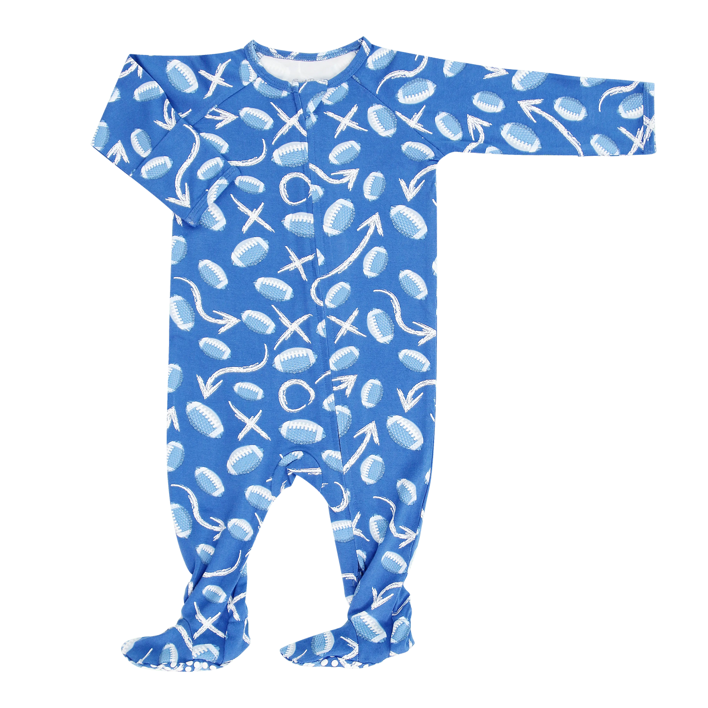 Neutral Zipper Footie