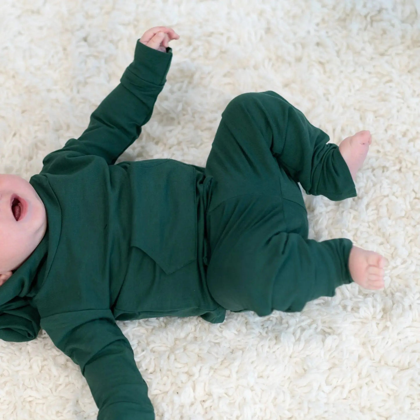 Hooded Jogger Set (Blues, Neutrals & Greens)