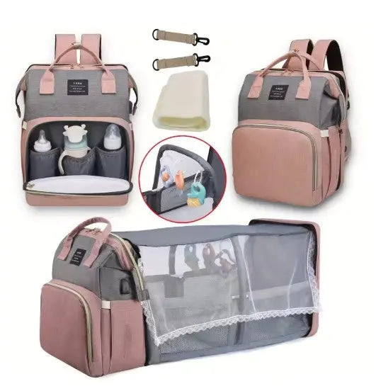 Large-Capacity Mommy/Diaper Bag