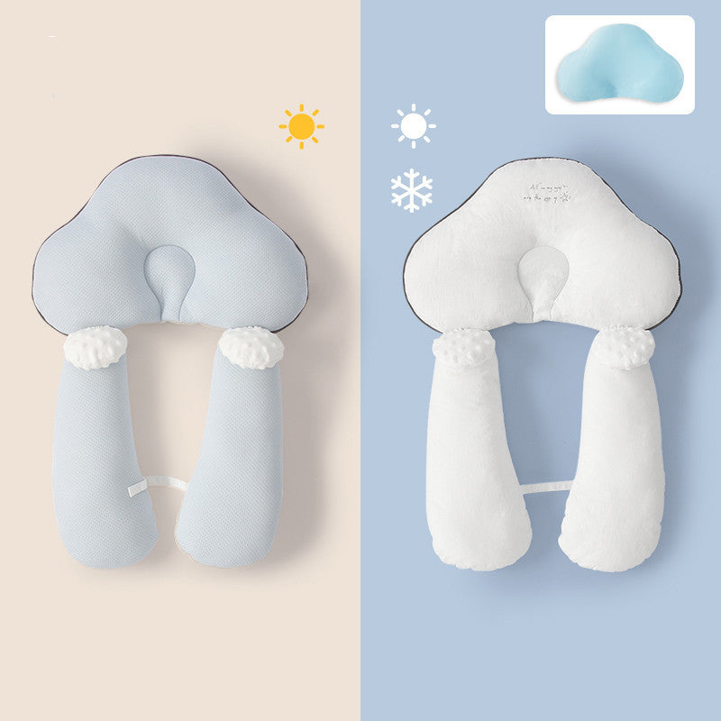 Stylized Baby Pillow Baby Sleep Security Artifact