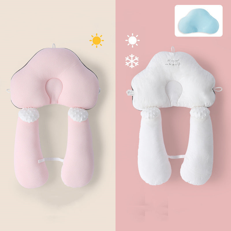 Stylized Baby Pillow Baby Sleep Security Artifact