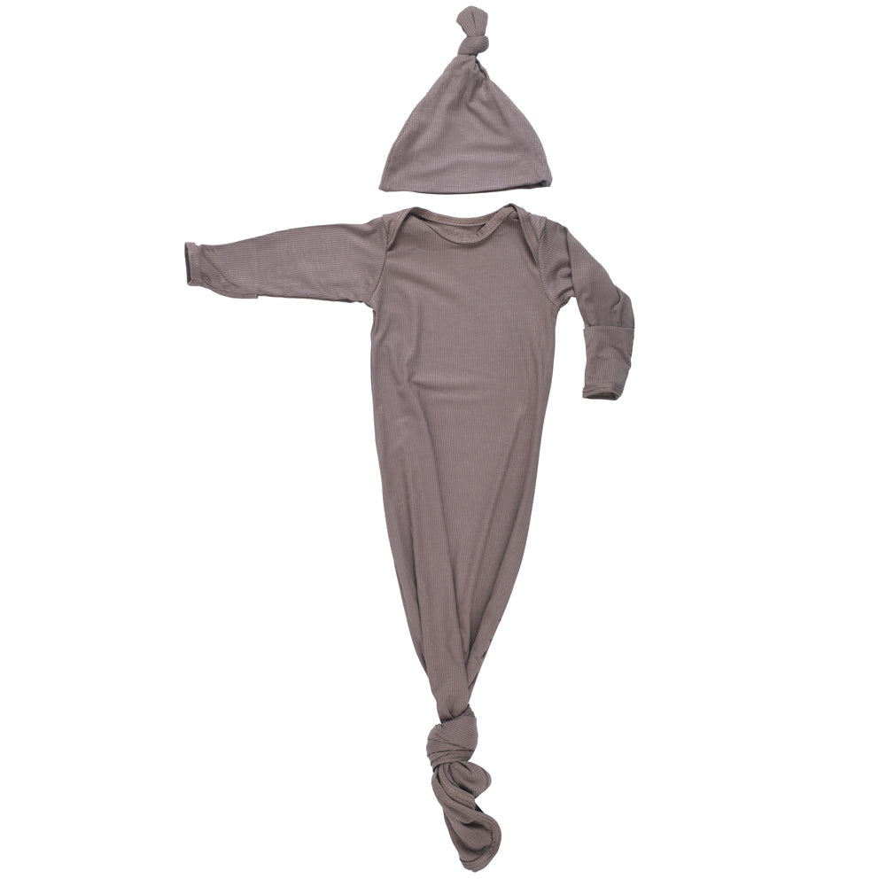 Knotted Newborn Baby Gown Collection Three Little Tots