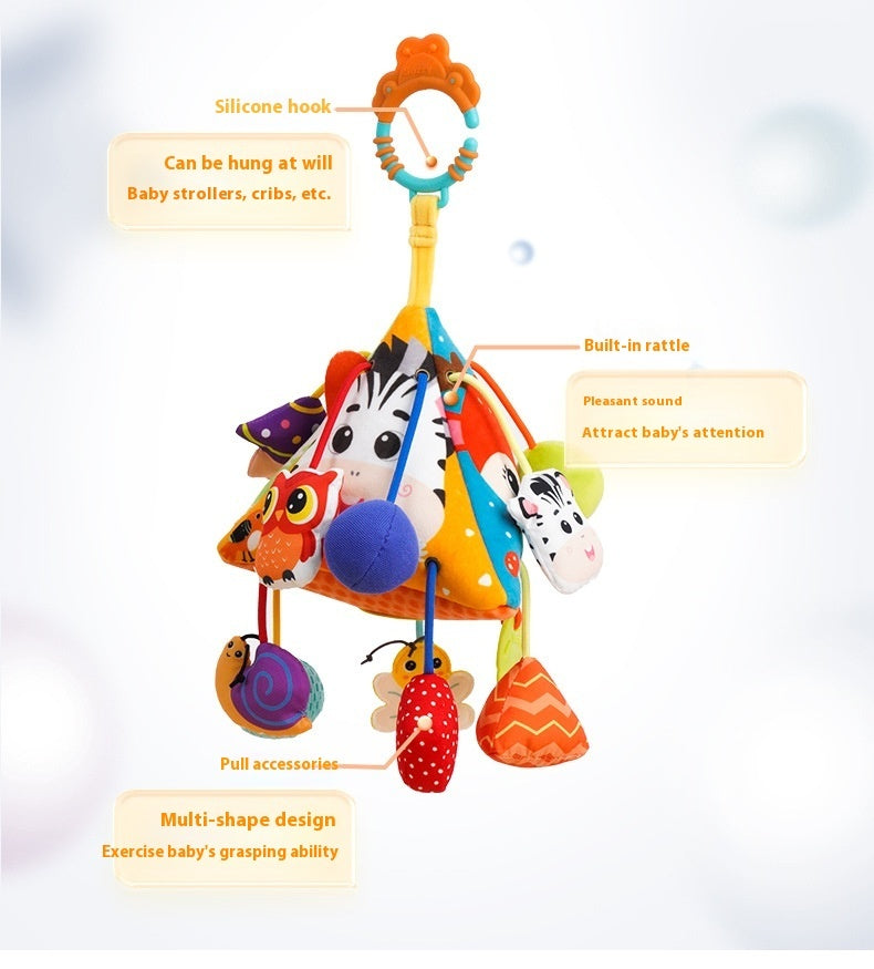 Newborn Puzzle Baby Stroller Pendant Toy