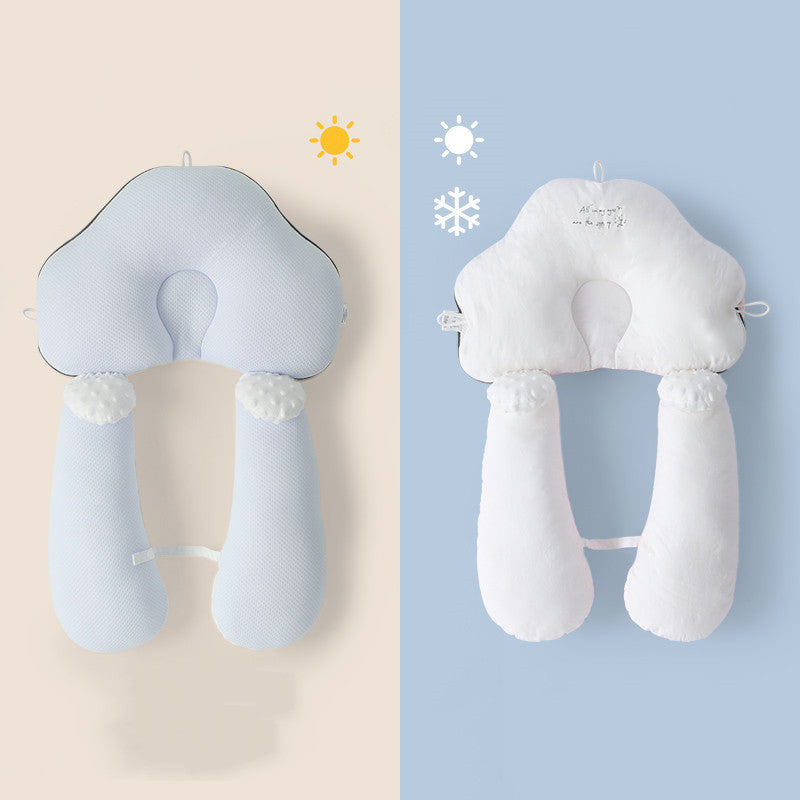 Stylized Baby Pillow Baby Sleep Security Artifact