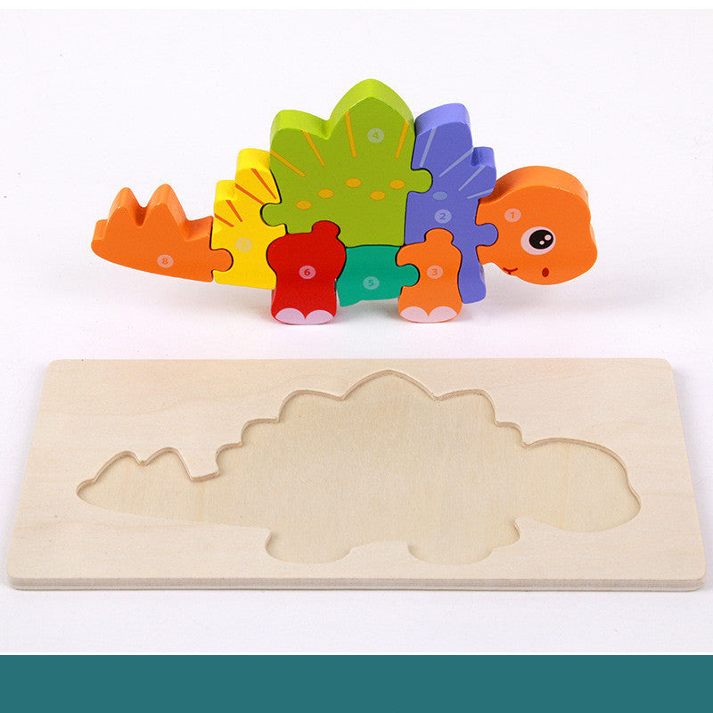 Children's Educational Toys Wooden Three-dimensional