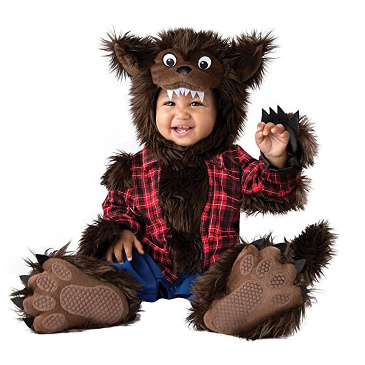 Halloween And Christmas Baby Animal Shape Jumpsuit