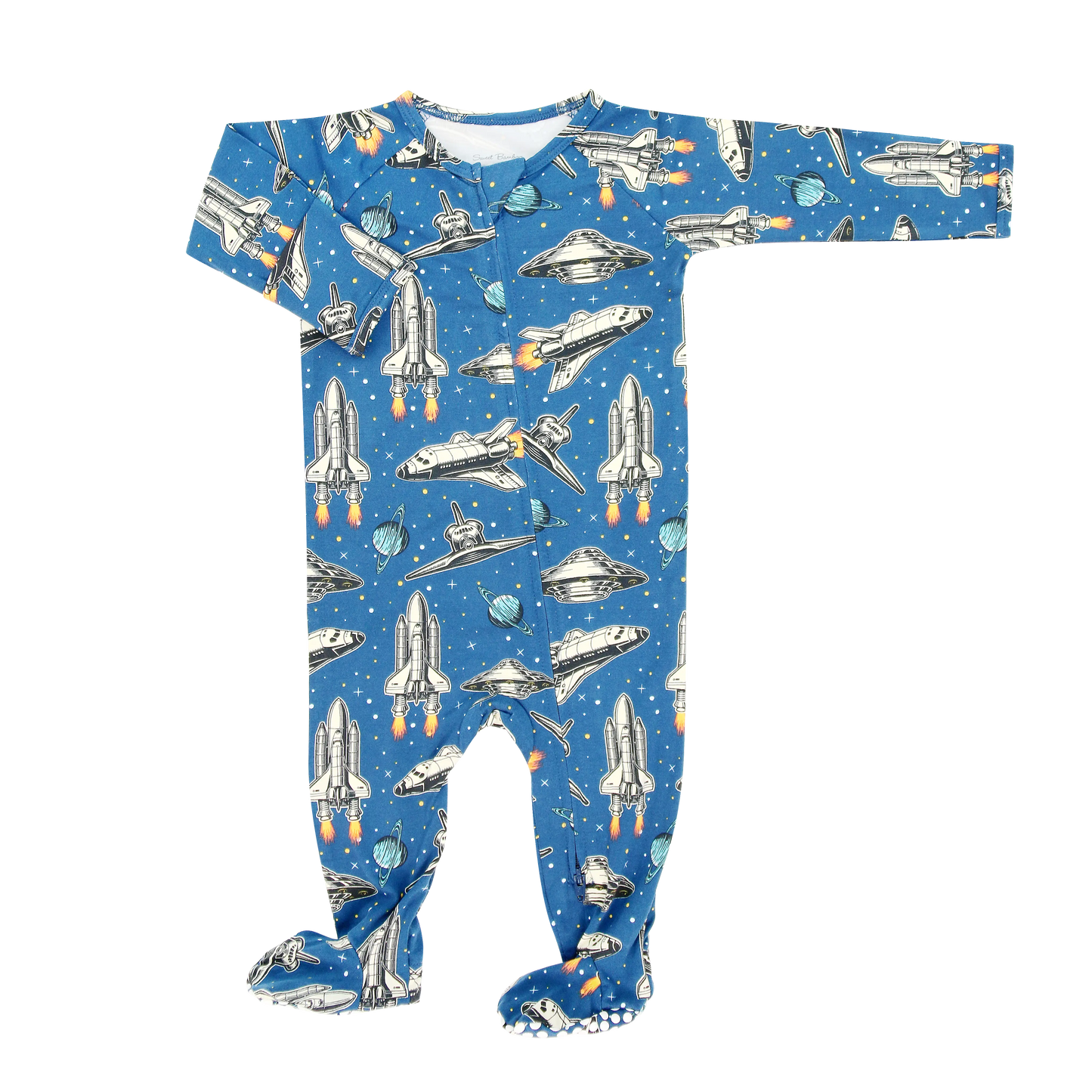 Boys/Adventure Zipper Footie
