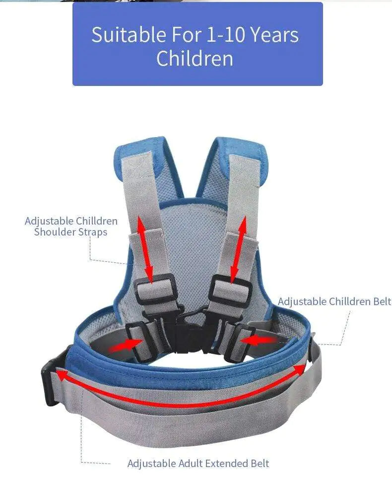 Motorcycle Safety Belt For Kids