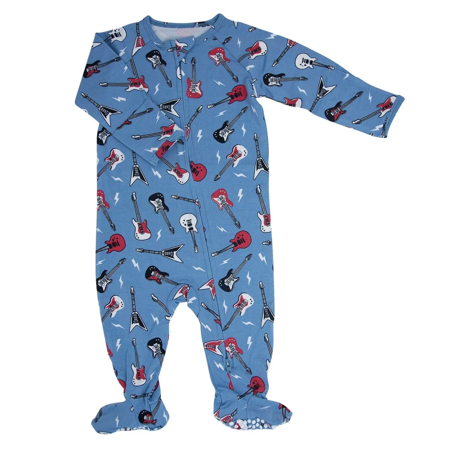 Boys/Adventure Zipper Footie