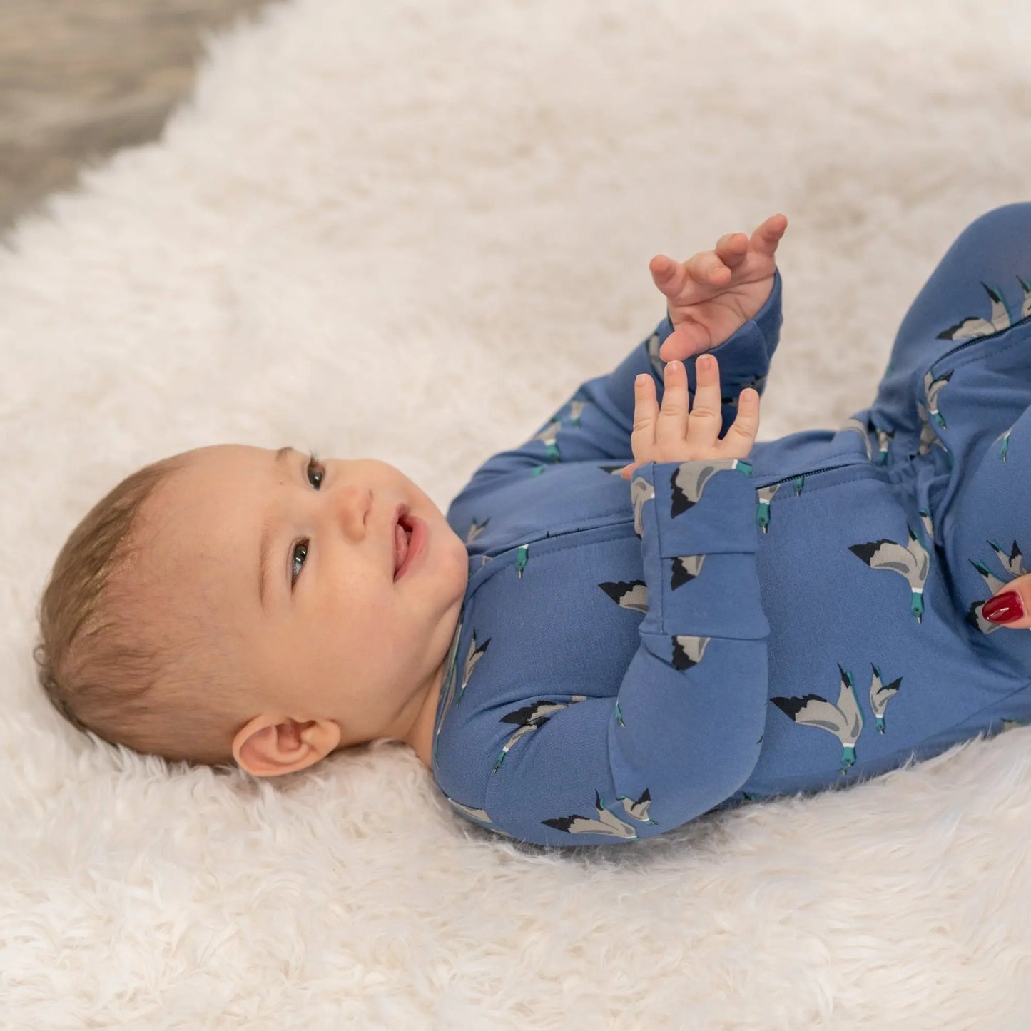 Boys/Adventure Zipper Footie