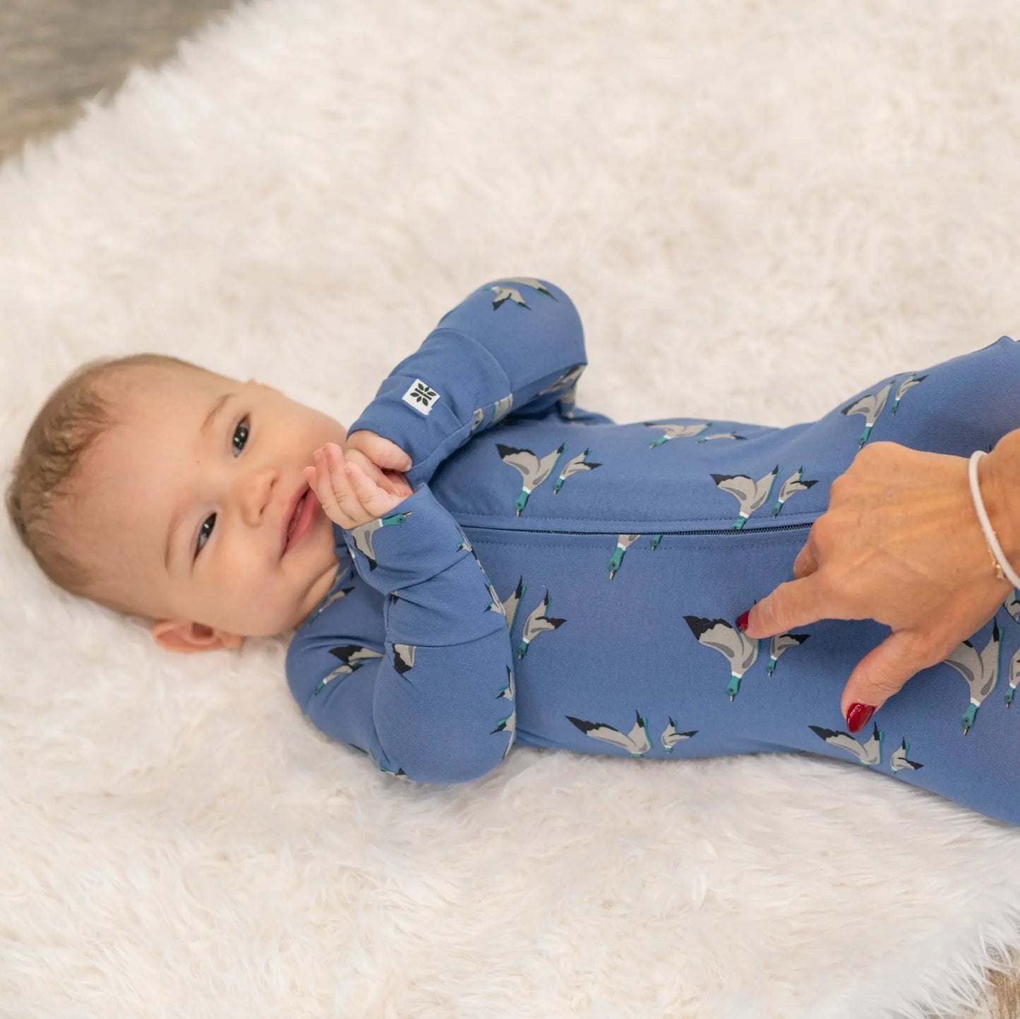 Boys/Adventure Zipper Footie