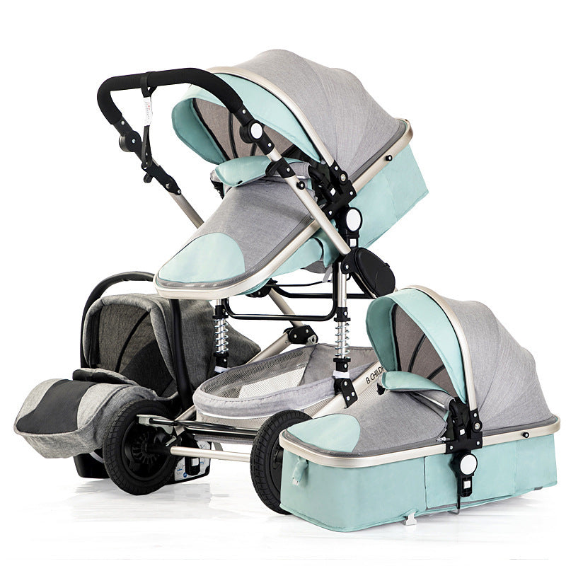 Travel  Baby Stroller Luxury  3 In One