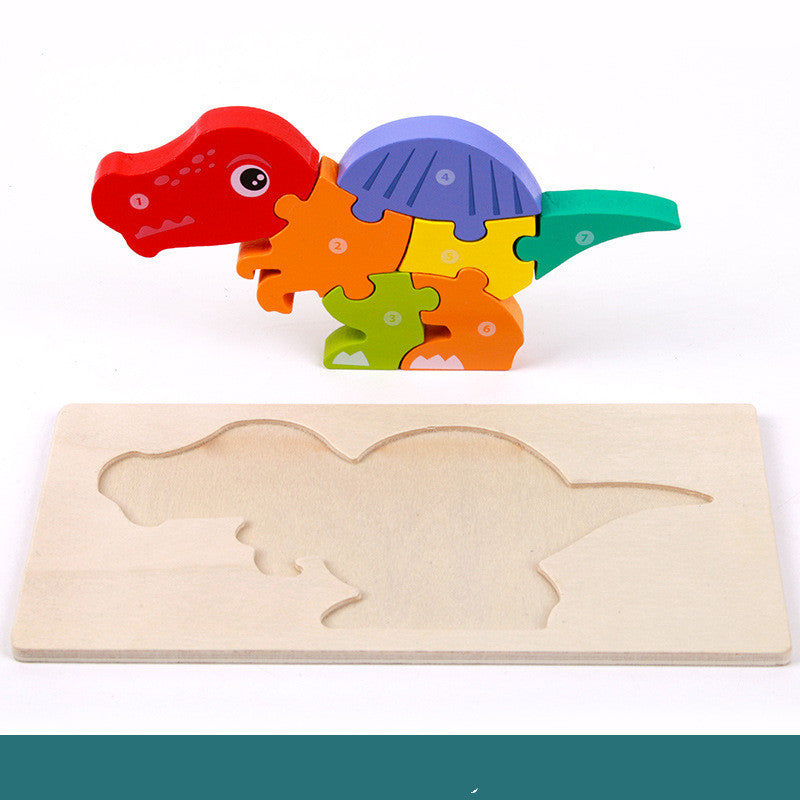Children's Educational Toys Wooden Three-dimensional
