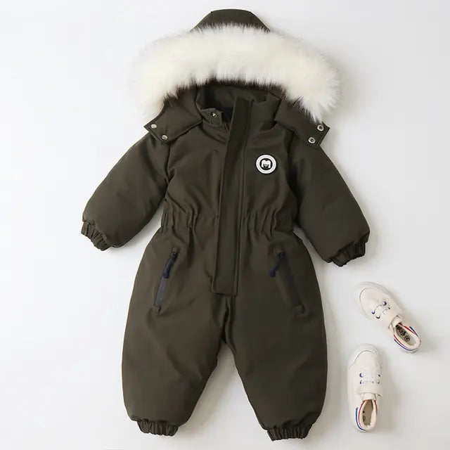 Thick Warm Rompers for Toddlers