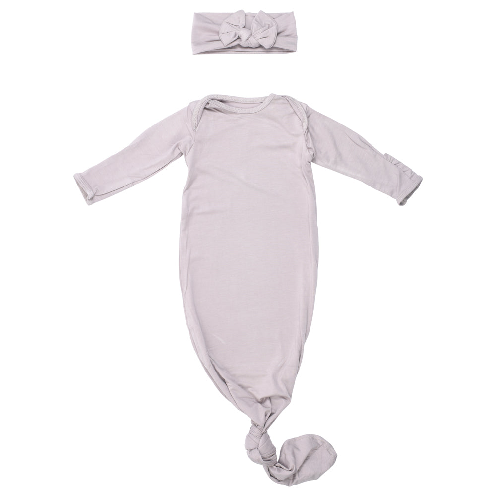 Knotted Newborn Baby Gown Collection Three Little Tots
