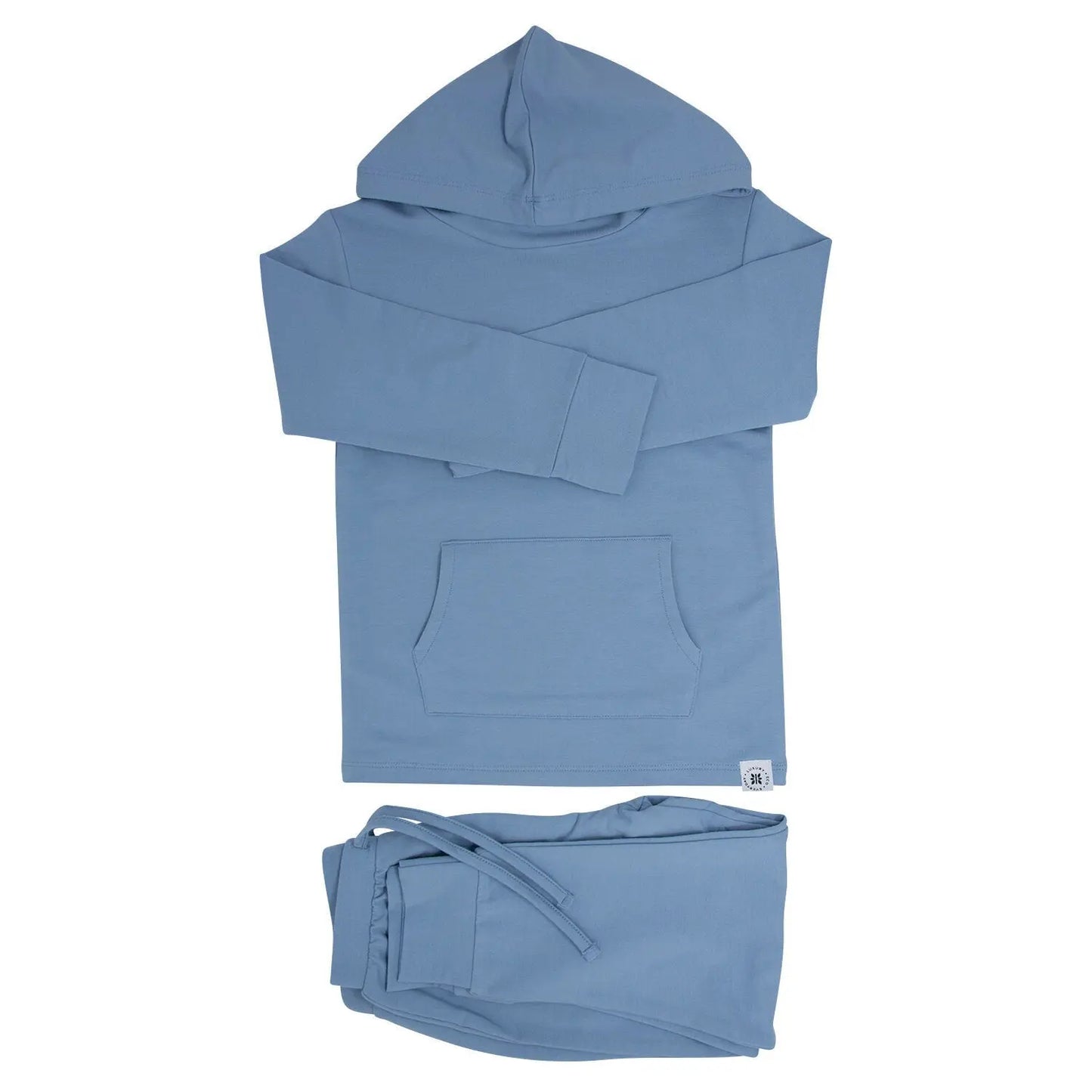 Hooded Jogger Set (Blues, Neutrals & Greens)