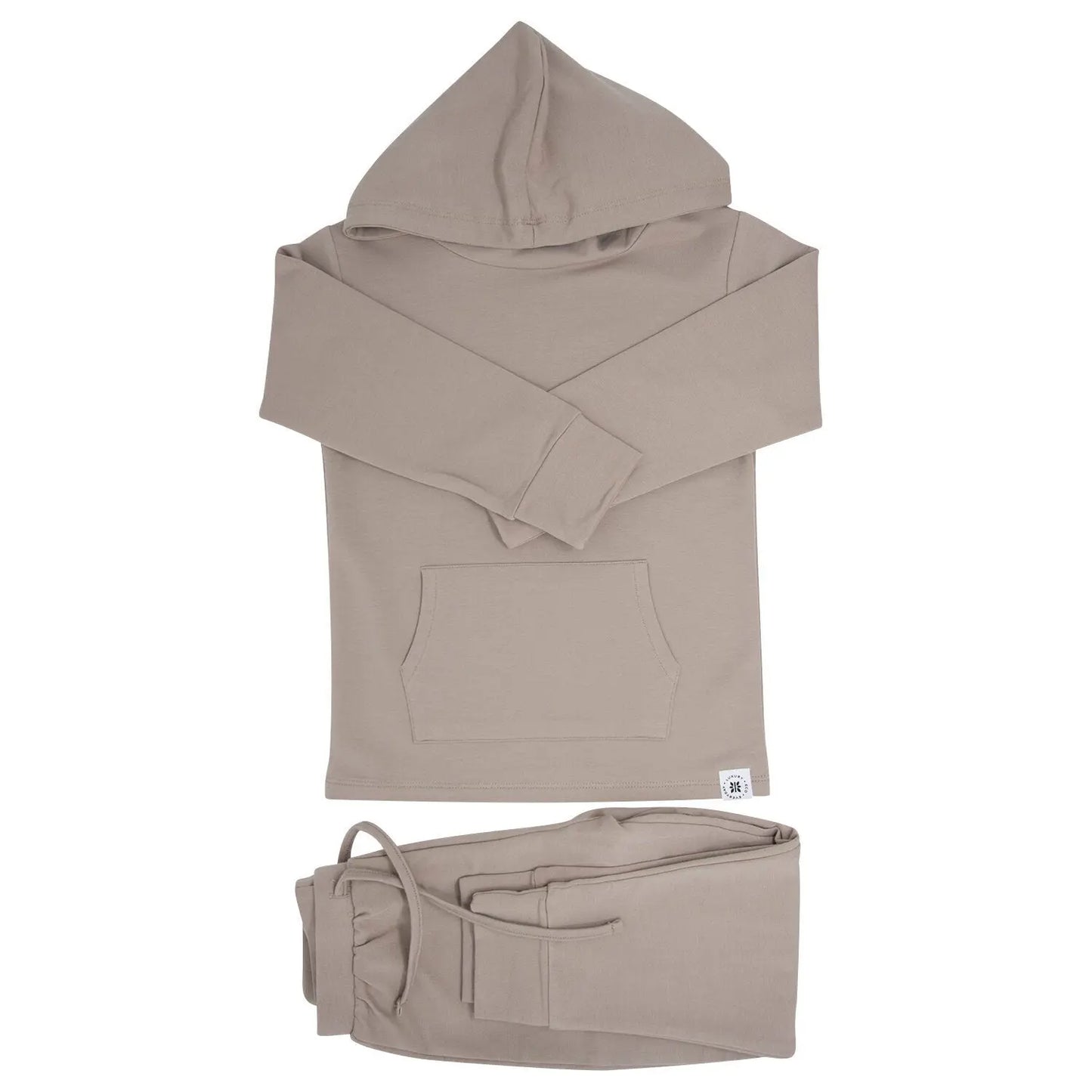 Hooded Jogger Set (Blues, Neutrals & Greens)