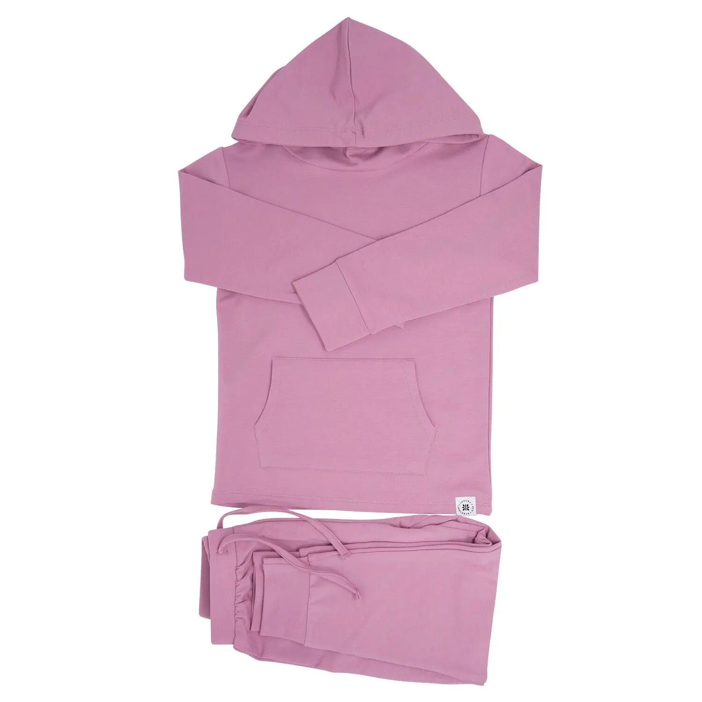 Hooded Jogger Set (Pinks & Warm Tones)