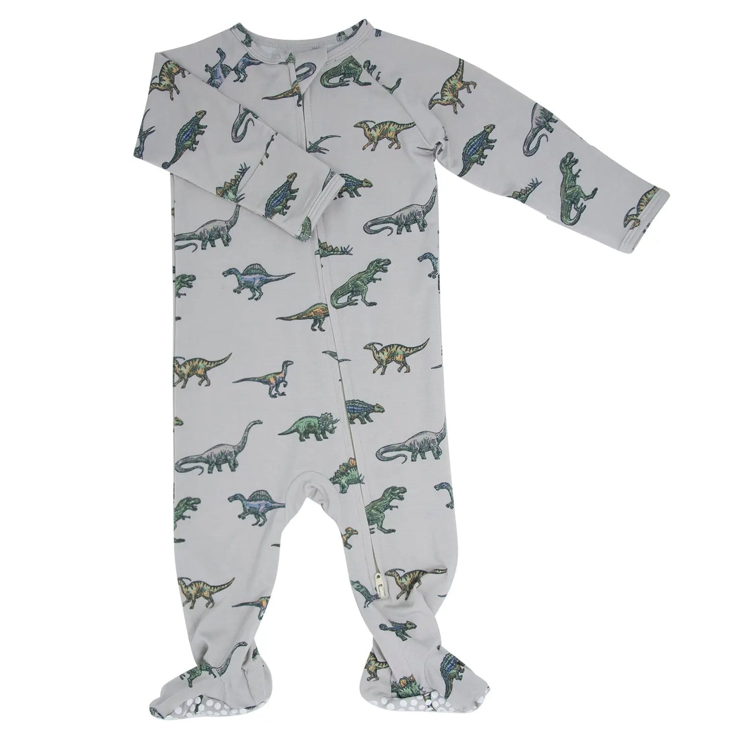 Neutral Zipper Footie