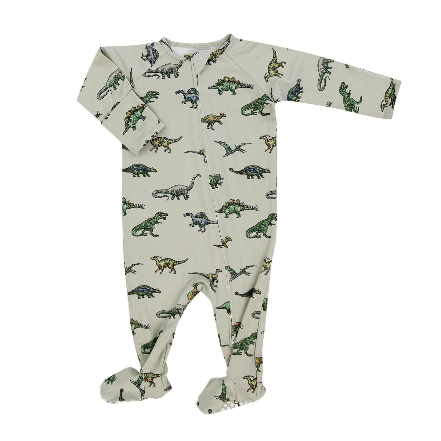 Neutral Zipper Footie