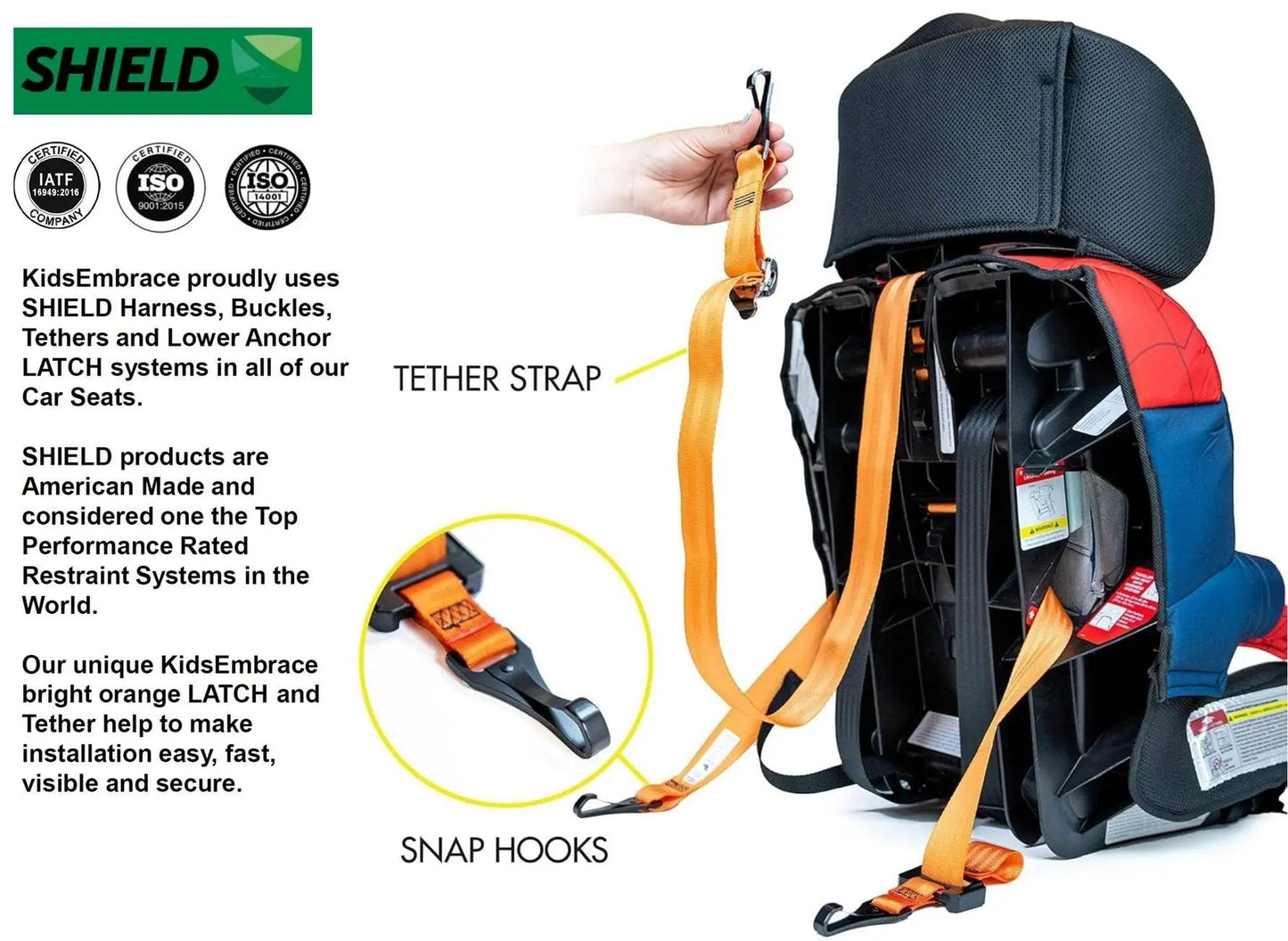 KidsEmbrace 2-in-1 Car Seat