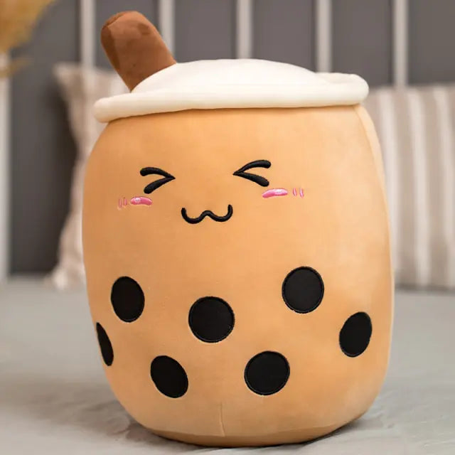 Cute Boba Milk Tea Plushie Toy