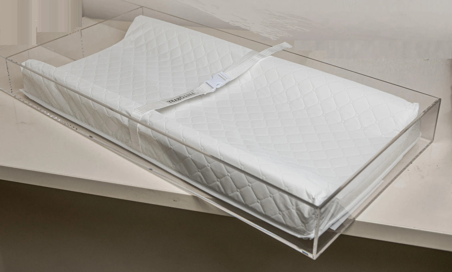LELLOBABY™ -  6mm Thick Premier Edition Acrylic Diaper Changing Tray