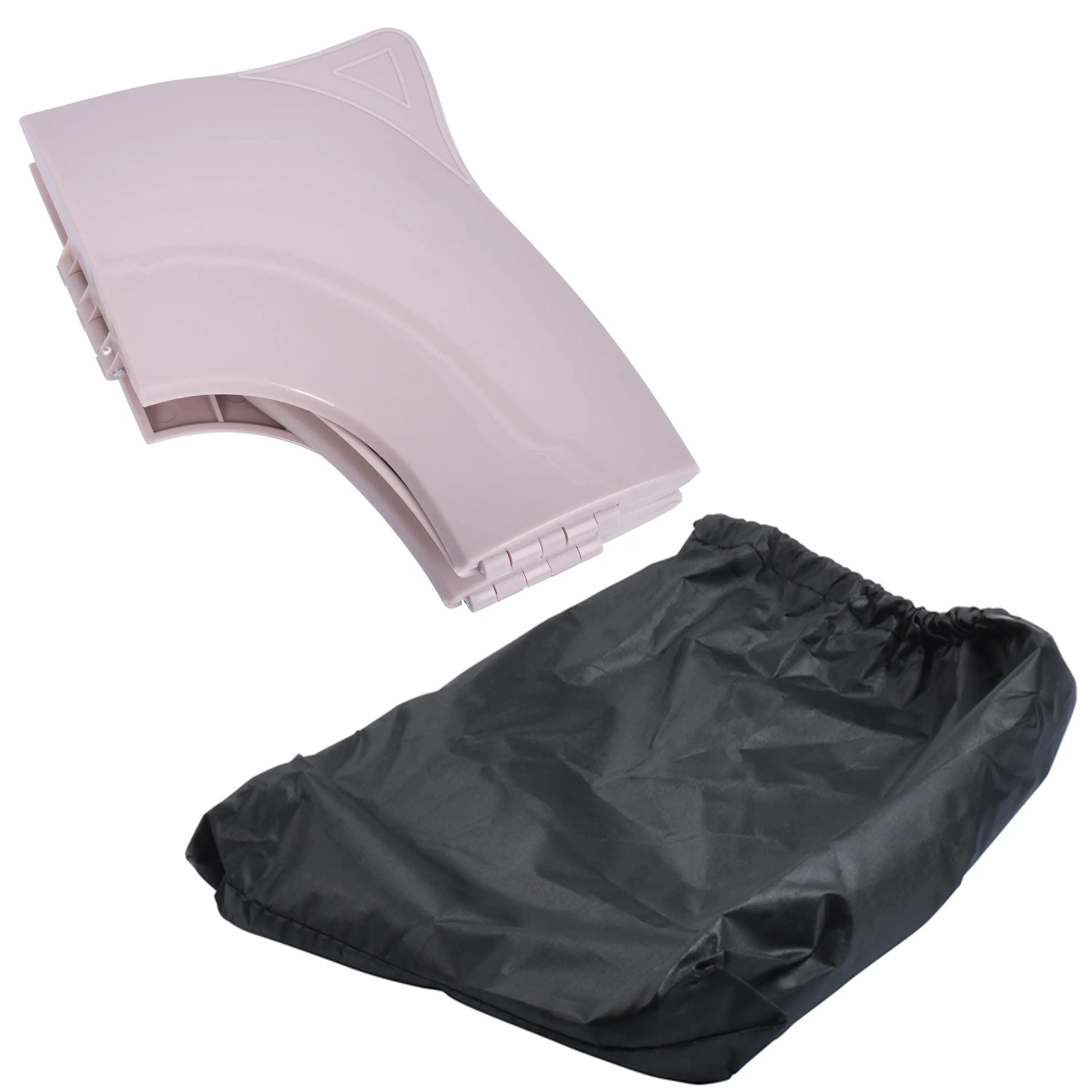Folding Kids Toddler Travel Potty Seat - Blush Pink Three Little Tots