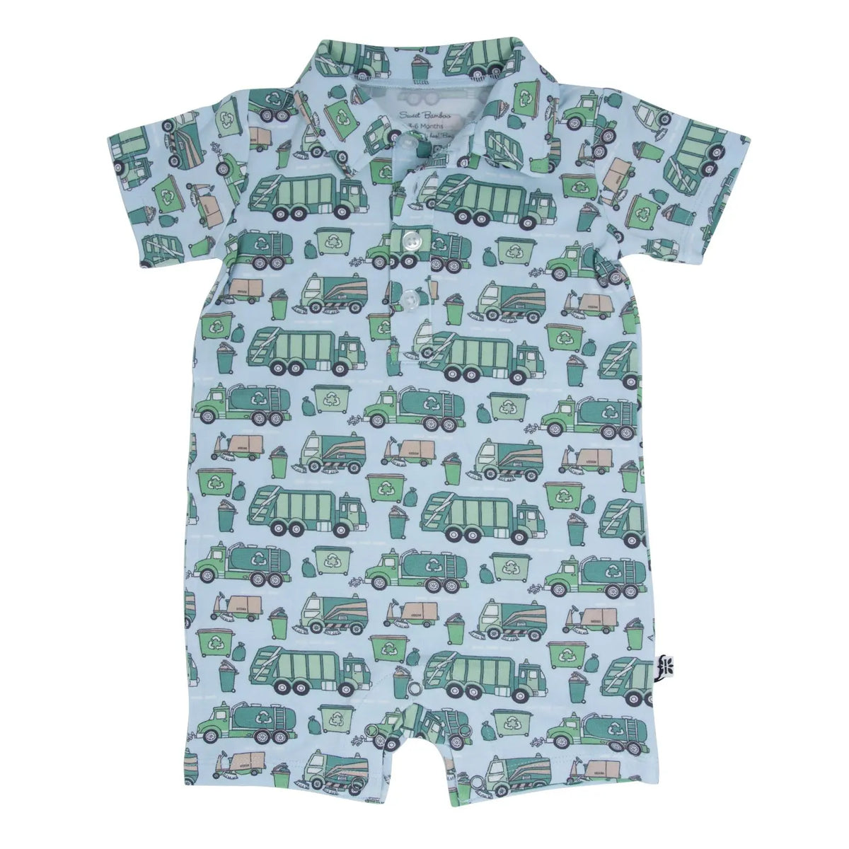Polo Rompers · Boys  More Prints