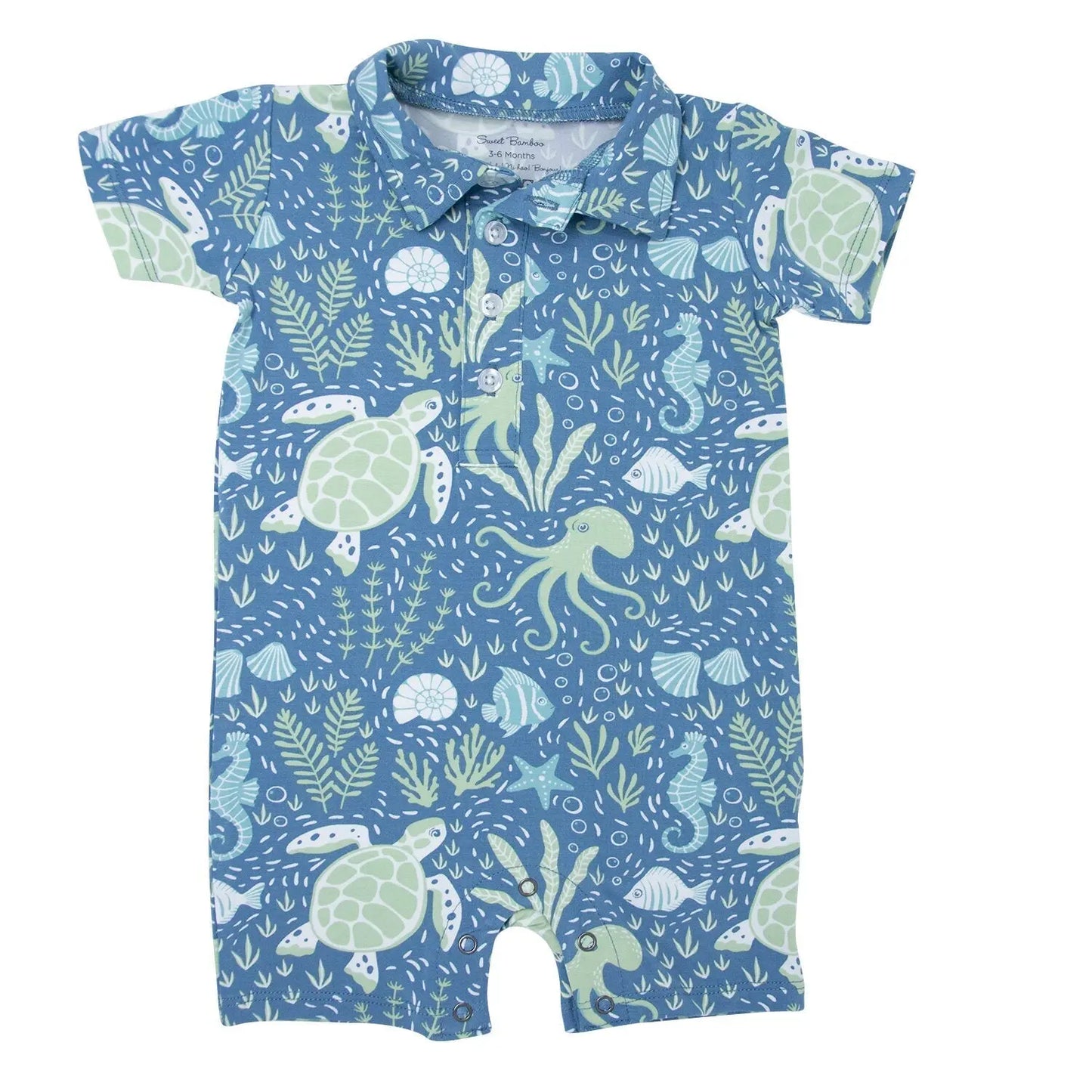 Polo Rompers · Boys Prints/Themes